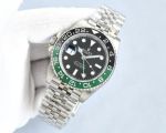 ROLEX GMT-Master II Green Bezel 3186/2836 Movement 904L Steel 40MM Sapphire Watch